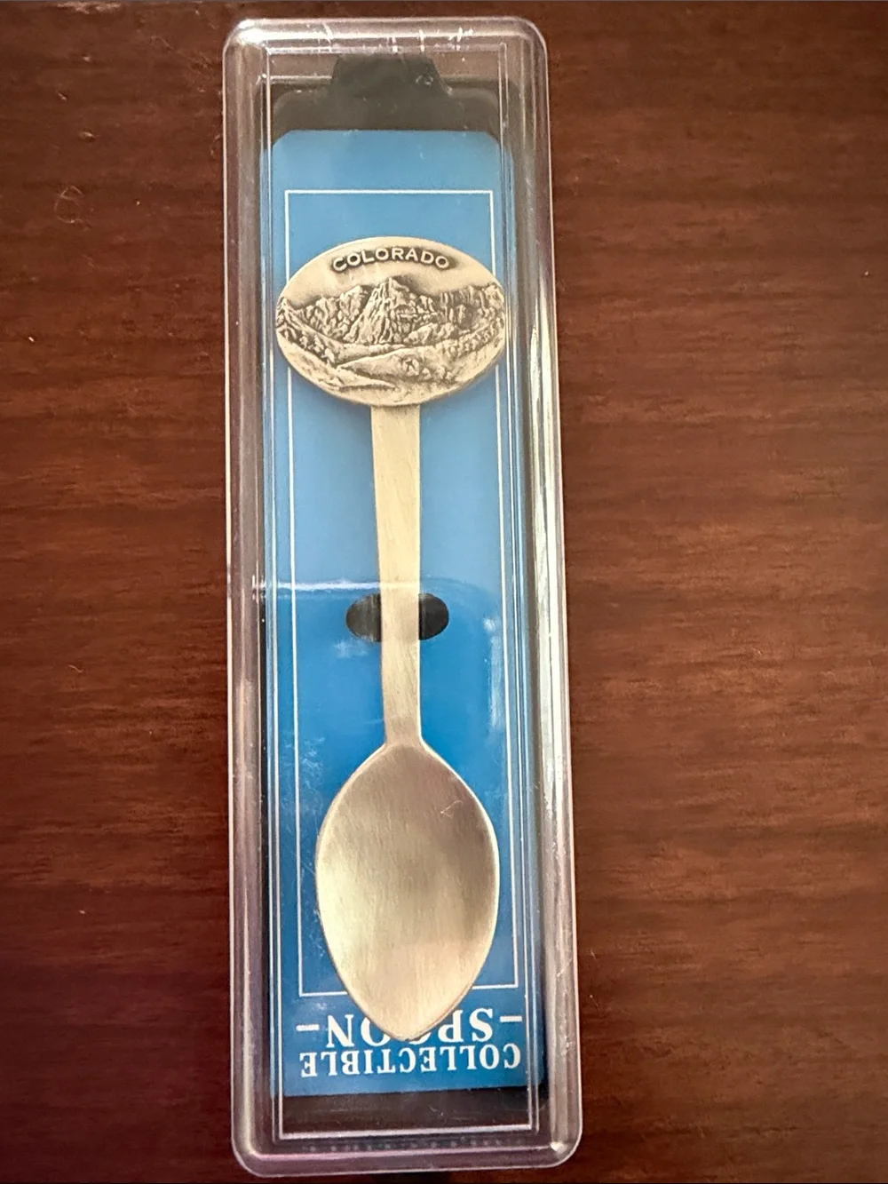 Colorado Collectible Spoon in Silver - Decorative Serving Spoon